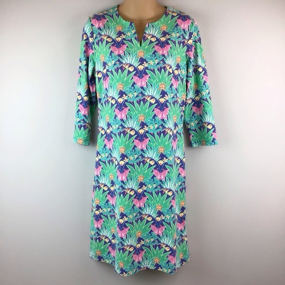 J. McLaughlin Carly Catalina Floral Dress | M